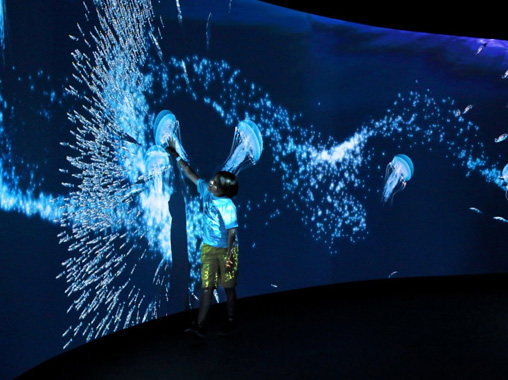 墻面互動(dòng)投影