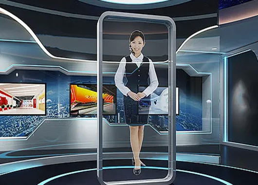 展廳多媒體-虛擬主持人-好奇數(shù)字科技