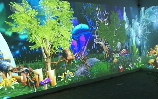 墻面投影互動-好奇數(shù)字科技