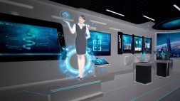 虛擬主持人-虛擬解說員-虛擬迎賓-虛擬門迎-好奇數(shù)字科技