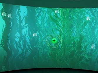 墻面投影互動(dòng)-好奇數(shù)字科技